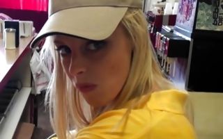Nasty blonde Ex-GF Karrey Smith insanely fucked in pussy